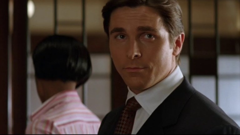 Christian Bale as Bruce Wayne in Batman Begins