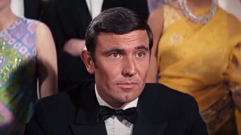 George Lazenby as James Bond