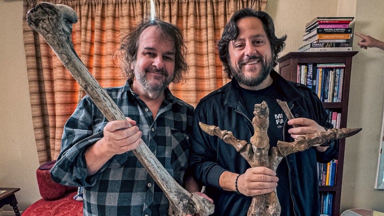 Peter Jackson and Ben Lamm and the Giant Moa