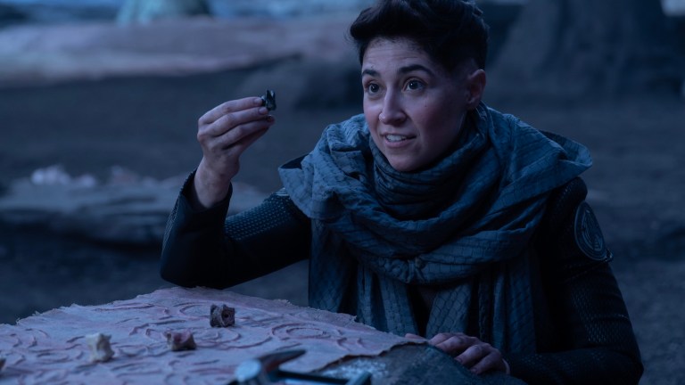 Melissa Navia as Ortegas in season 3, Episode 9 of Strange New Worlds streaming on Paramount+. Photo Credit: Marni Grossman/Paramount+