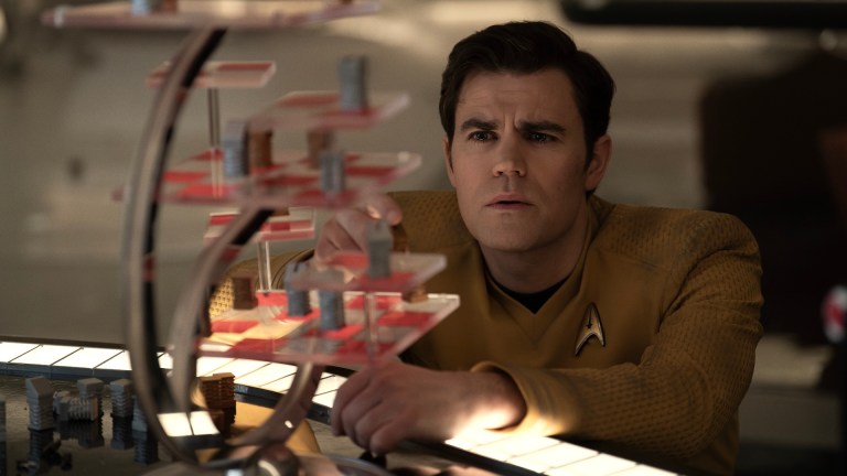 Paul Wesley as Kirk in season 3 , Episode 6 of Strange New Worlds streaming on Paramount+. Photo Credit: Marni GrossmanParamount+