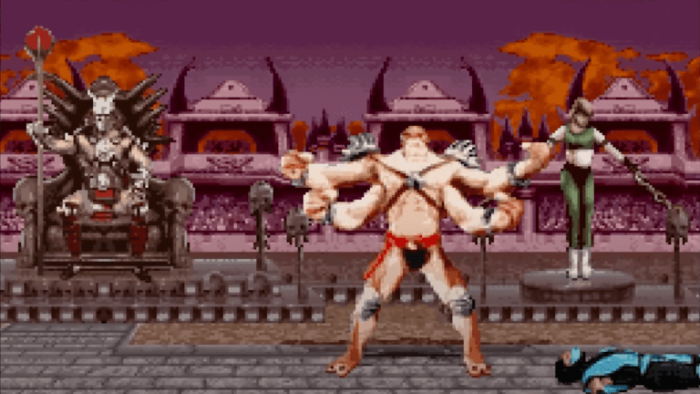 A screen grab from Mortal Kombat: Legacy Collection.